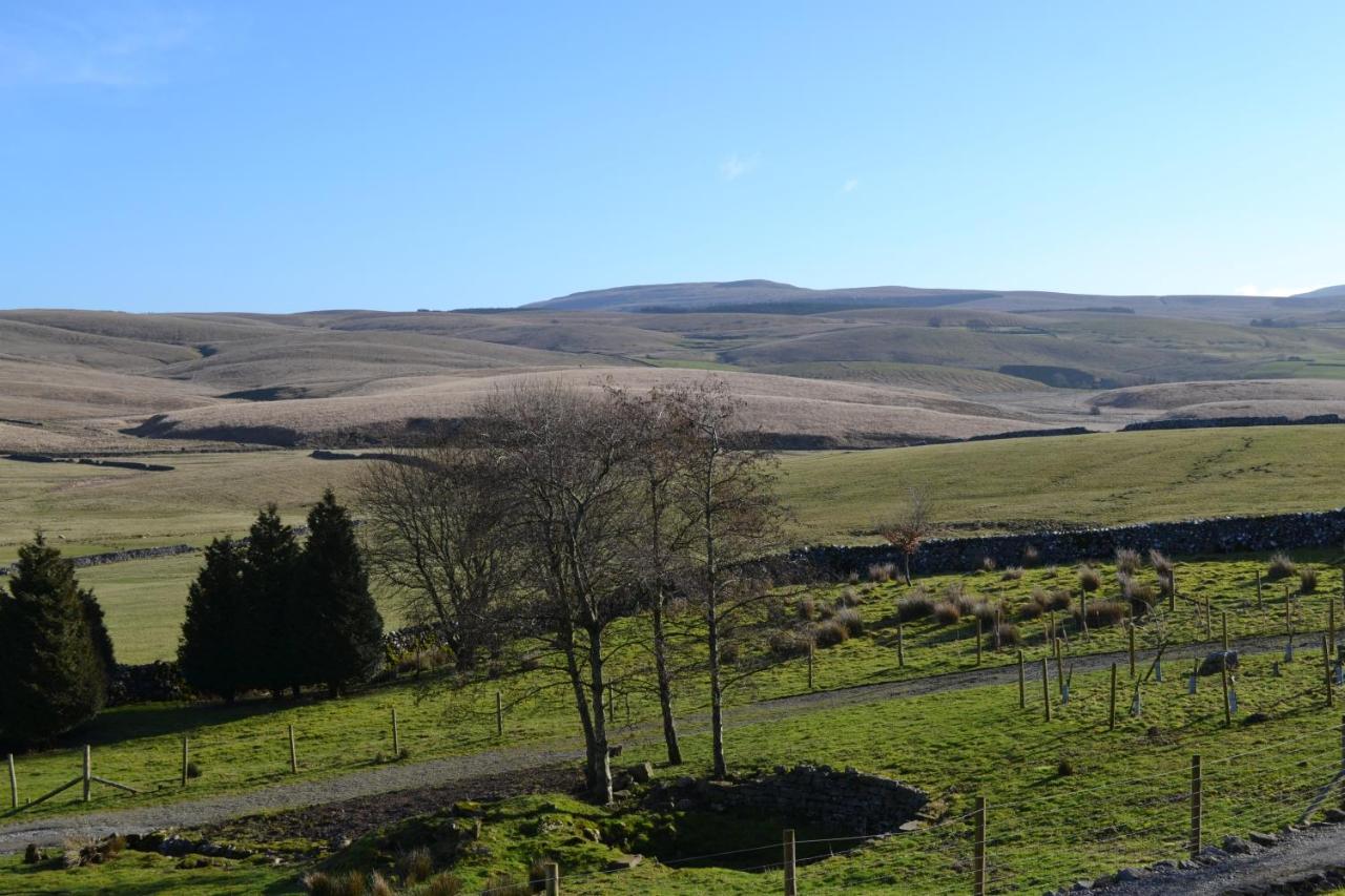 The Warren Lodge Cabin At Ashes Farm, Near Settle Esterno foto