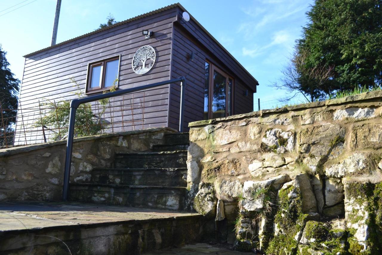 The Warren Lodge Cabin At Ashes Farm, Near Settle Esterno foto