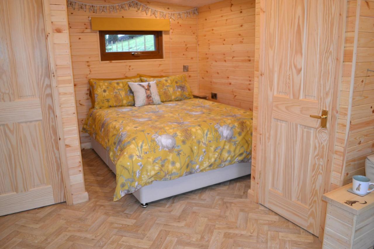 The Warren Lodge Cabin At Ashes Farm, Near Settle Esterno foto